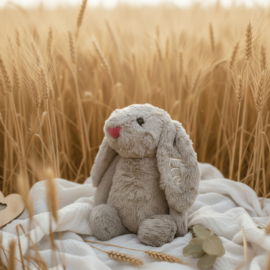 Peluche Personalizable Conejito Petit Deluxe