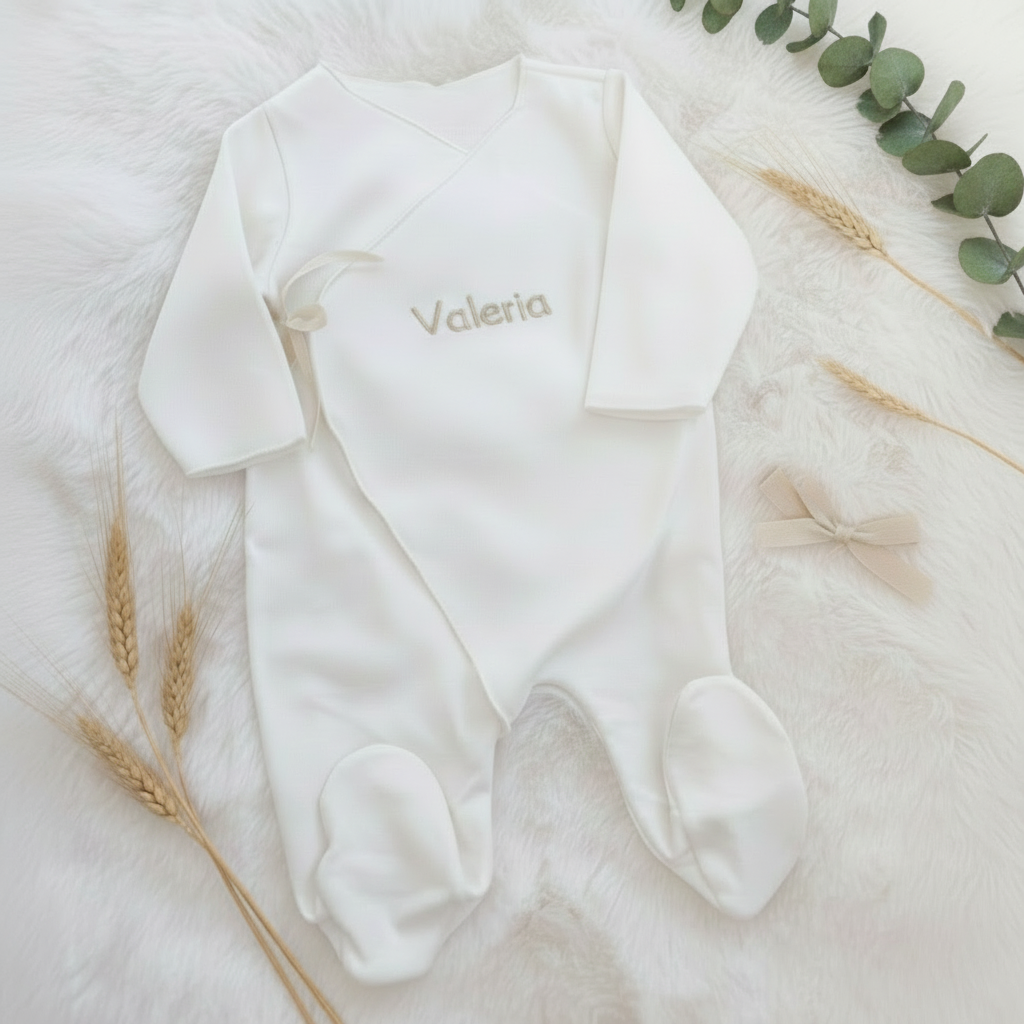 Pelele Purest Personalizable Talla 0 Meses