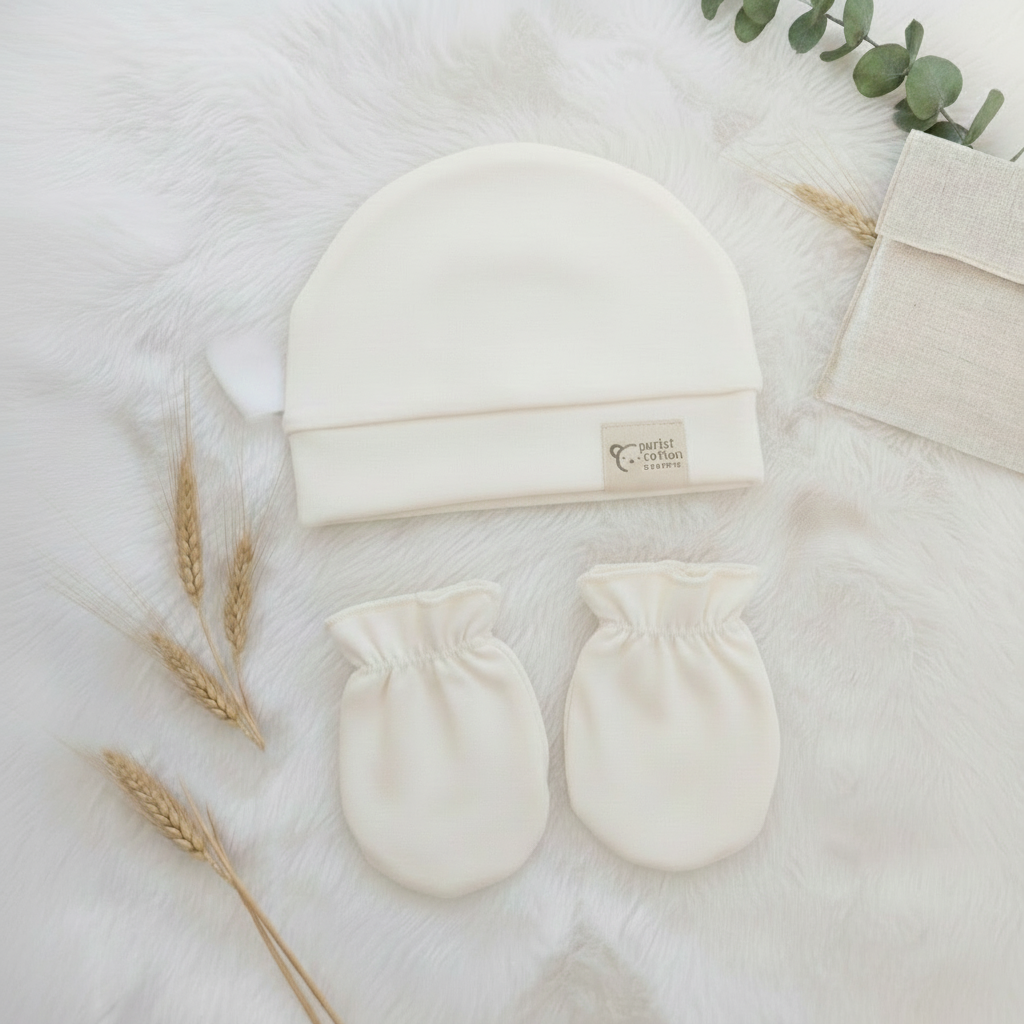 Pack gorro y manoplas Purest (personalizado)