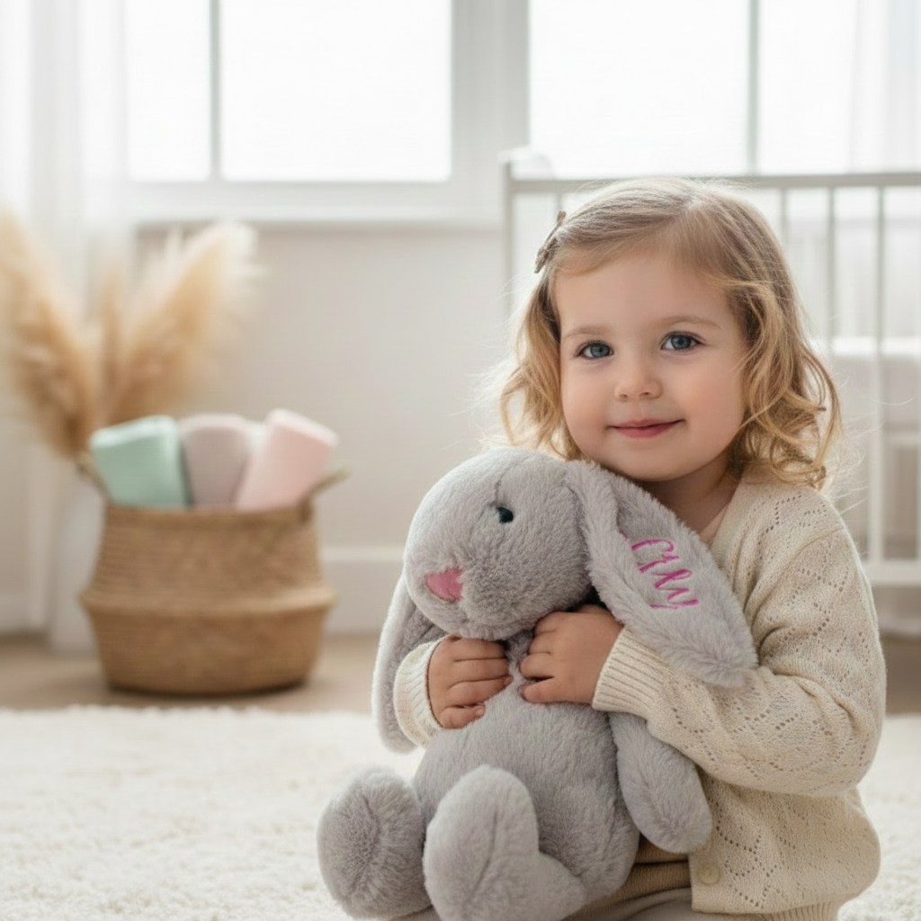 Peluche Personalizable Conejito Petit Deluxe