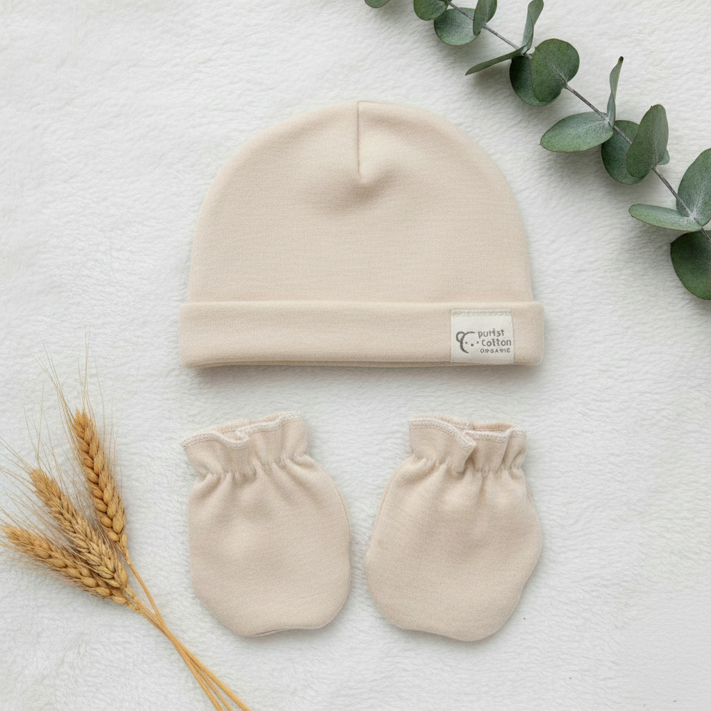Pack gorro y manoplas Purest (personalizado)