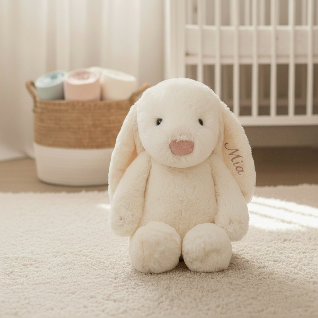 Peluche Personalizable Conejito Petit Deluxe