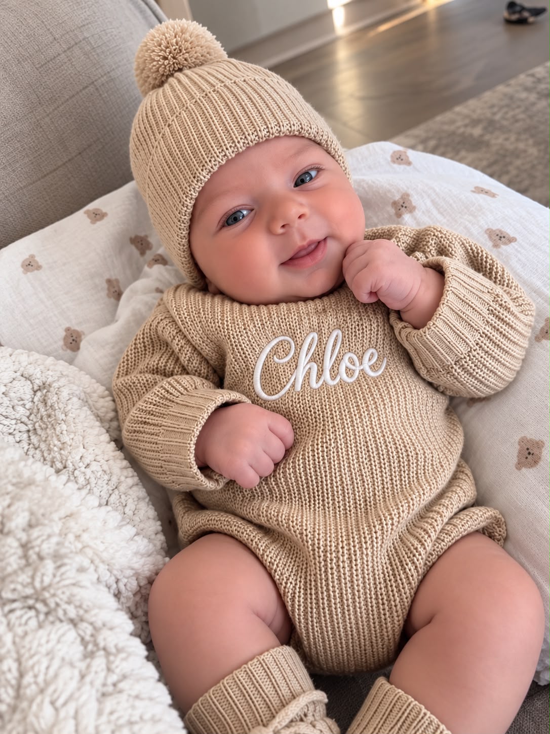Conjunto personalizado para bebé Chloe